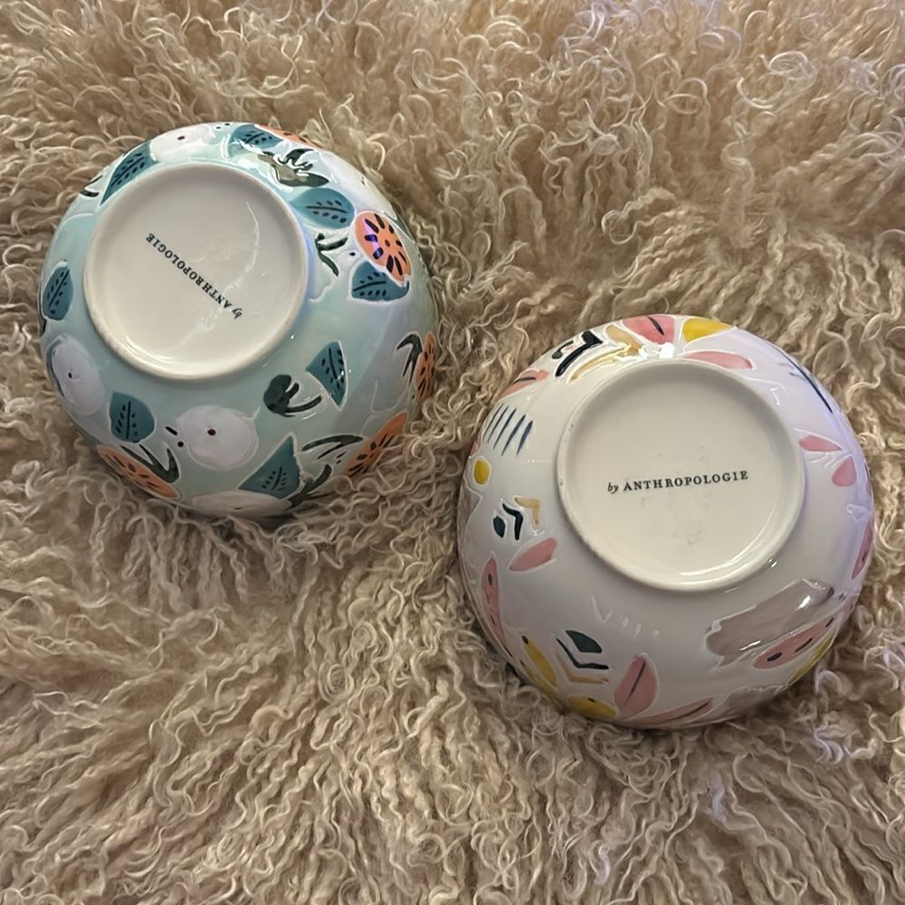Anthropology Mathilde Bowll / Set of 2 / New No Box - Picture 6 of 6